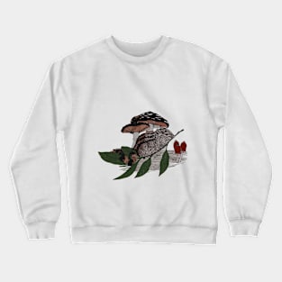 Squirrel Mushroom Crewneck Sweatshirt